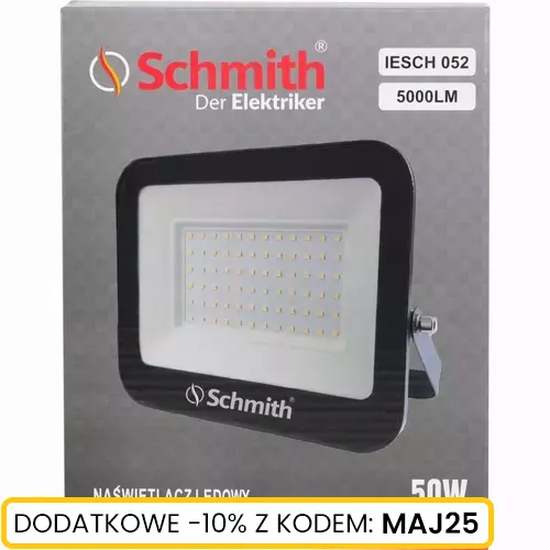 Naświetlacz LED 50W 5000lm marki Schmith IESCH 052 1