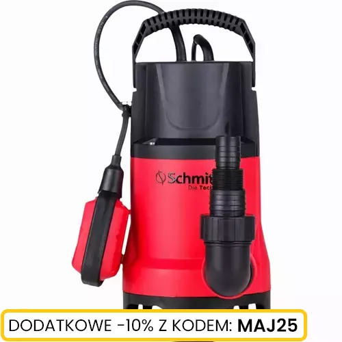 Pompa zanurzeniowa do wody czystej/brudnej 1100 W marki Schmith SPZDW-02