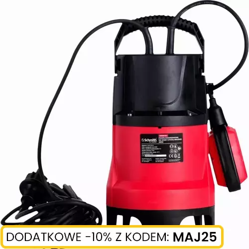 Pompa zanurzeniowa do wody czystej/brudnej 400 W marki Schmith