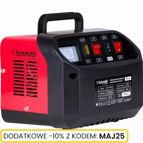Prostownik szybkiego ładowania 20 12/24V marki Schmith SPRO-02 2