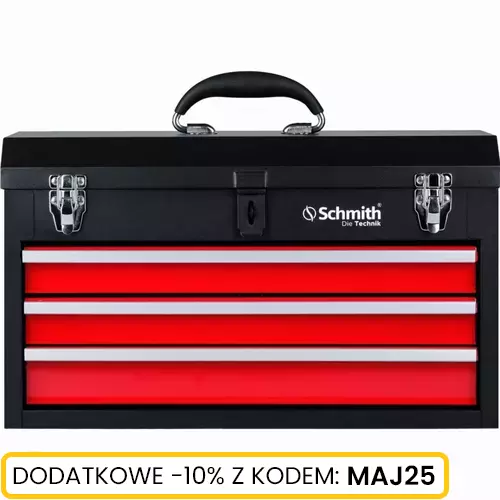 Skrzynka narzędziowa z 3 szufladami marki Schmith SCH02B01010 1