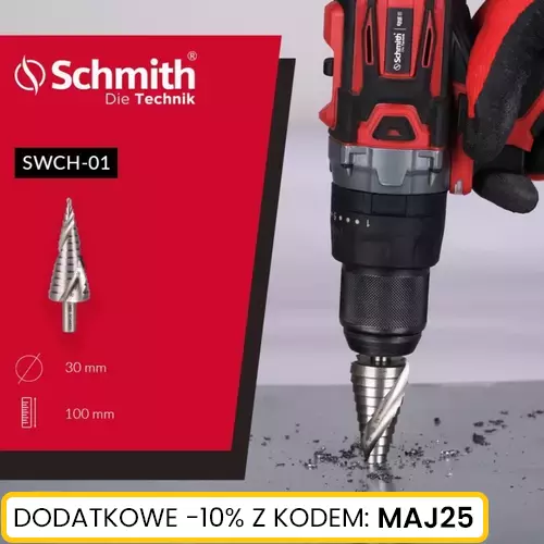 Wiertło choinkowe spiralne 4-30mm marki Schmith SWCH-01 1