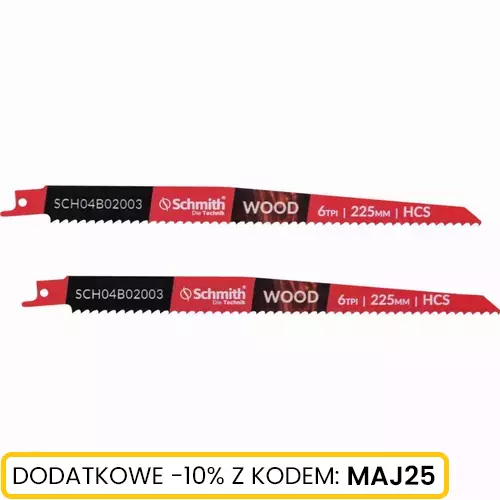 Brzeszczoty do piły szablastej HCS 50CRV 225mm  2