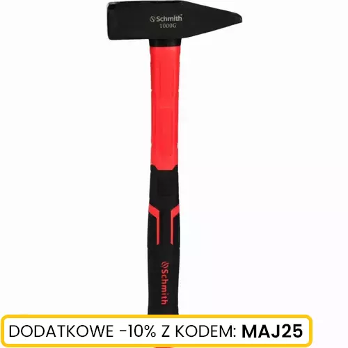 Młotek ślusarski 1000g trzonek Fiberglass
