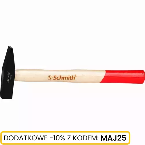 Młotek ślusarski 300g trzonek drewniany marki Schmith