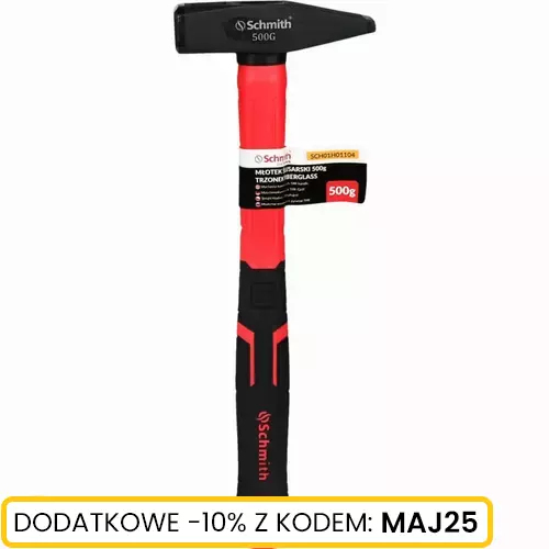 Młotek ślusarski 500g trzonek Fiberglass marki Schmith SCH01H01104 1