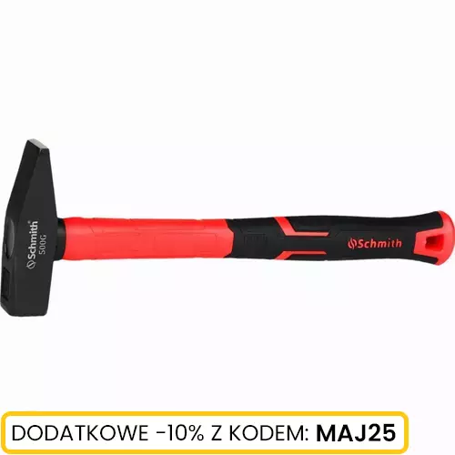 Młotek ślusarski 500g trzonek Fiberglass marki Schmith SCH01H01104
