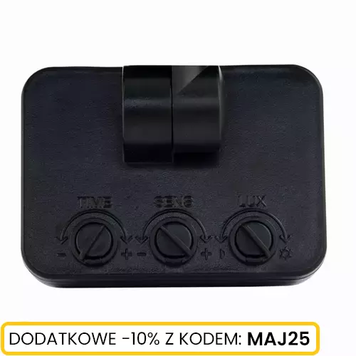 Naświetlacz LED 20W z czujnikiem ruchu czarny marki Schmith
