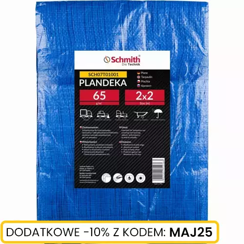 Plandeka 65g  2x2m