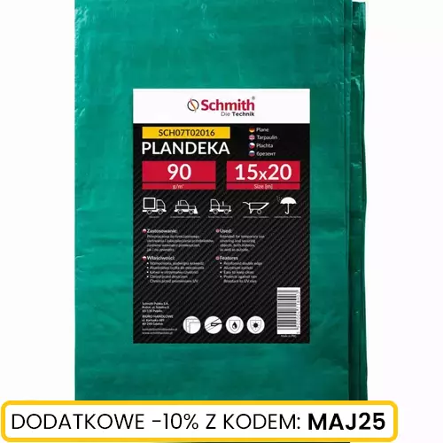 Plandeka 90g 15x20m