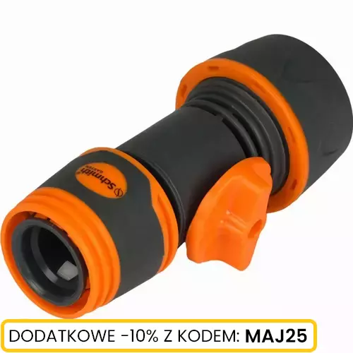 Reparator węża 3/4" - 1/2" z zaworkiem marki Schmith SGRE-07 2