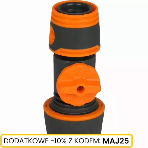 Reparator węża 3/4" - 1/2" z zaworkiem marki Schmith SGRE-07