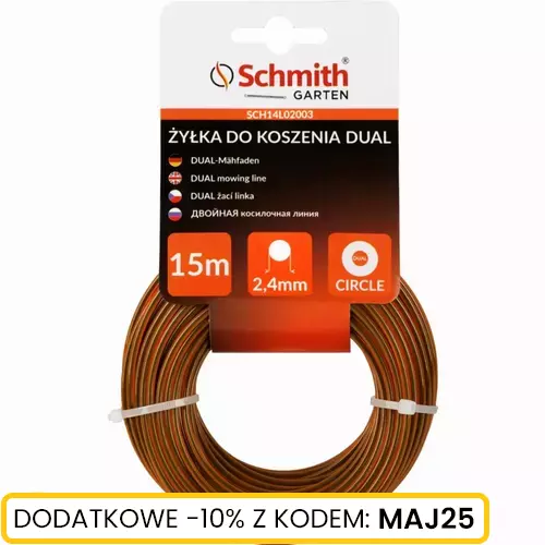 żyłka Dual okrągła 2.4mmX15m