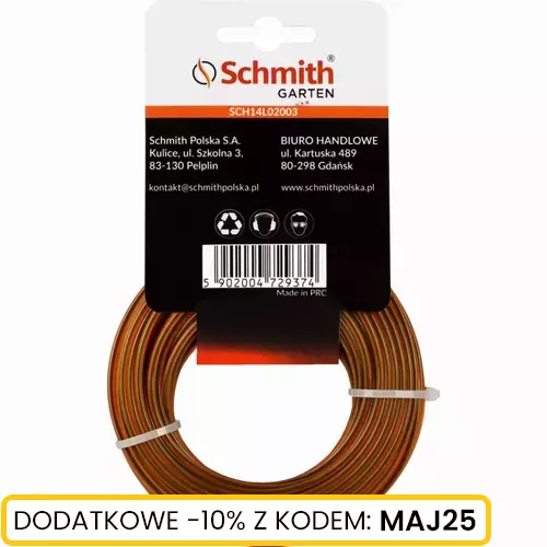 żyłka Dual okrągła 2.4mmX15m marki Schmith