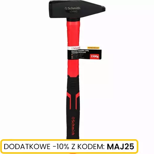 Młotek ślusarski 1500g trzonek Fiberglass Schmith
