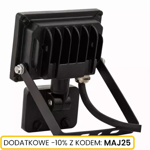 Naświetlacz LED 20W z czujnikiem ruchu czarny Schmith