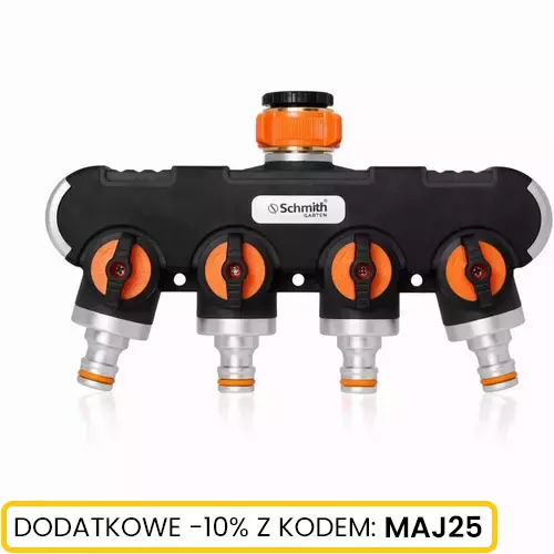 Rozdzielacz węża z zaworami metalowy marki Schmith SCH14W02212