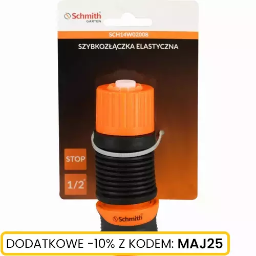 Szybkozłączka elastyczna 1/2"  ze stopem Schmith
