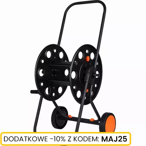 Wózek na wąż z kołami metalowy