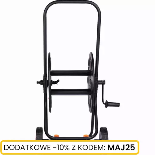 Wózek na wąż z kołami metalowy marki Schmith SCH14W02401