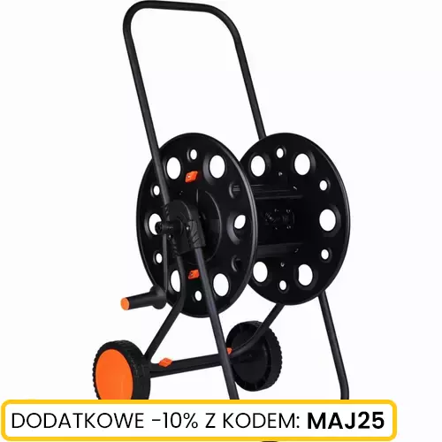 Wózek na wąż z kołami metalowy Schmith