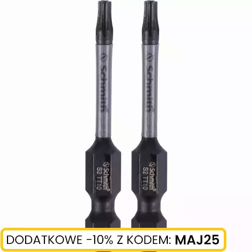 Bit udarowy Torx TT10 50mm 2SZT