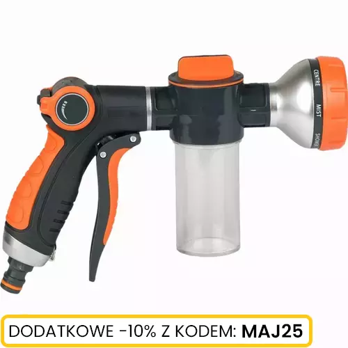 Pistolet zraszający 8 funkcji z dozownikiem marki Schmith SGPI-08