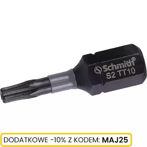 Bit udarowy Torx TT10 25mm 5SZT Schmith