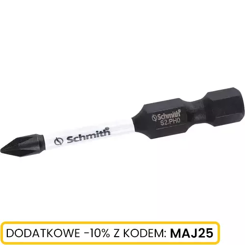 Bit udarowy PH0 50mm 2SZT Schmith