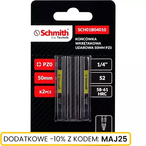 Bit udarowy PZ0 50mm 2SZT marki Schmith