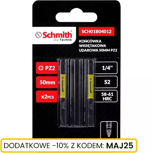 Bit udarowy PZ2 50mm 2SZT marki Schmith