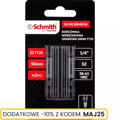 Bit udarowy Torx TT35 50mm 2SZT marki Schmith