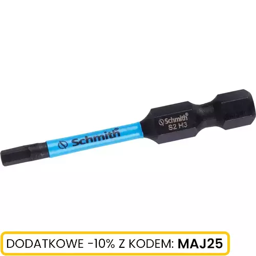 Bit udarowy Hex H3 50mm 2SZT Schmith