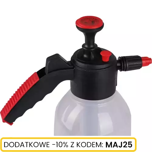 Opryskiwacz ciśnieniowy przezroczysty 2l z zaworem marki Schmith SCH14B01001