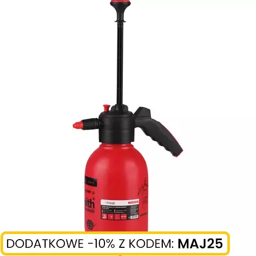 Opryskiwacz ciśnieniowy 2l z zaworem marki Schmith