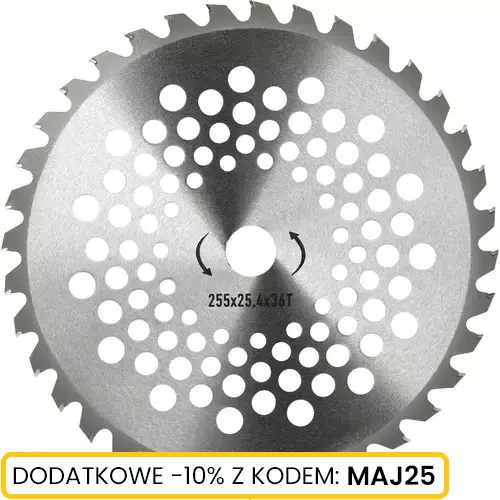 Nóż do kosy 255mm, 36 zębów Schmith