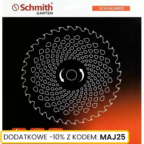Nóż do kosy 255mm, 36 zębów marki Schmith