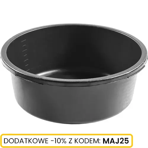 Kastra budowlana okrągła 65l