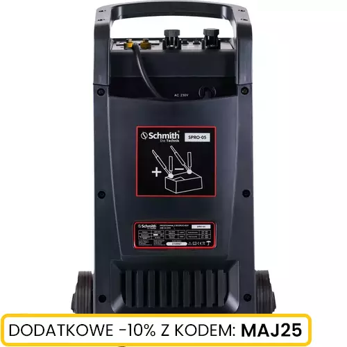 Prostownik z rozruchem 20-600Ah 12/24V Schmith