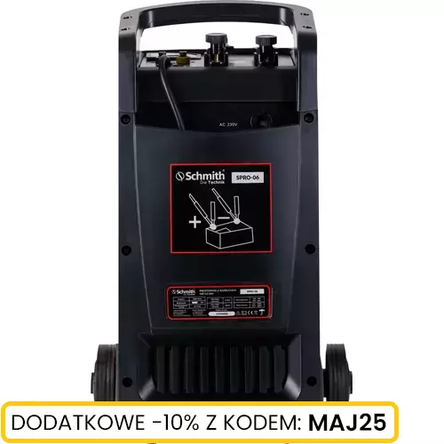 Prostownik z rozruchem 50-750Ah 12/24V Schmith