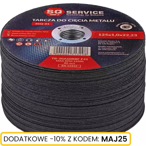 Tarcza do cięcia metalu 125x1,0 SQ marki Schmith