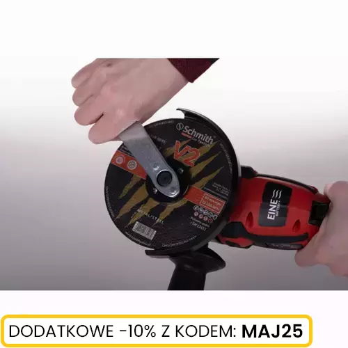 Szlifierka kątowa 18V 125mm bezszczotkowa marki Schmith S-SK125B-0 10