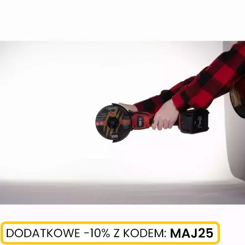 Szlifierka kątowa 18V 125mm bezszczotkowa marki Schmith S-SK125B-0 12