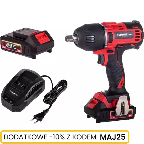 Klucz udarowy 1/2" 18V bezszczotkowy 400NM