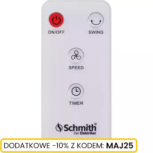 Wentylator podłogowy 50W z pilotem marki Schmith IESCH 040 2
