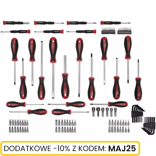 Zestaw wkrętaków 114 szt Schmith