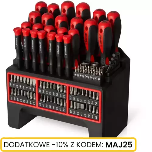 Zestaw wkrętaków 114 szt