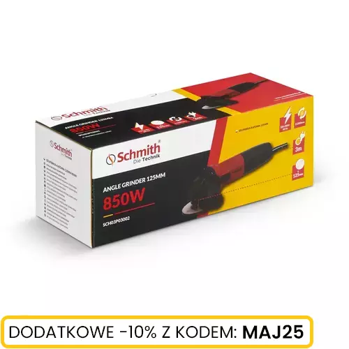 Szlifierka kątowa 125mm 850W marki Schmith SCH03P03002 4