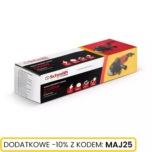 Szlifierka kątowa 230mm 2100W marki Schmith SCH03P03005 4