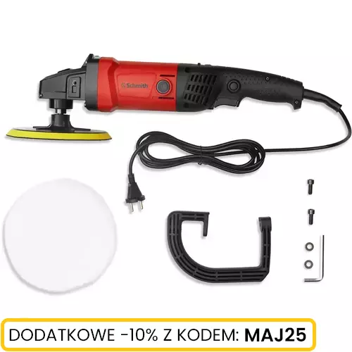 Polerka 180mm 1200W marki Schmith SCH03P04001 4